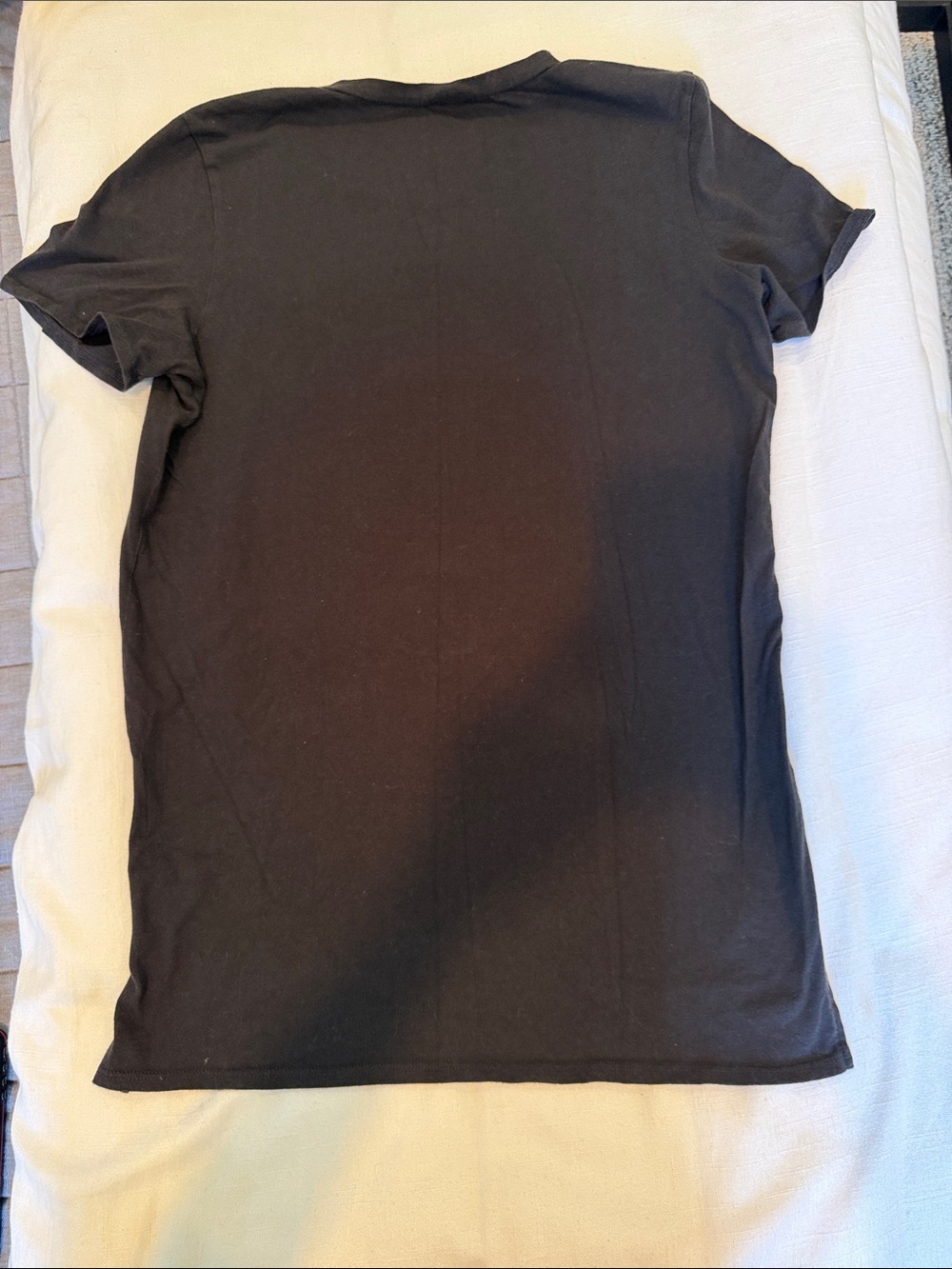 Black Short-Sleeve Graphic Tee with Leopard 'Long Live Rock n Roll' Print - Picture 5 of 5